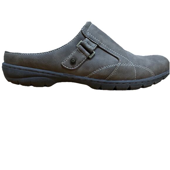 DR SCHOLLS Woman’s Open Back Brown Slip-on Shoes Size 8.5 M - Picture 2 of 8